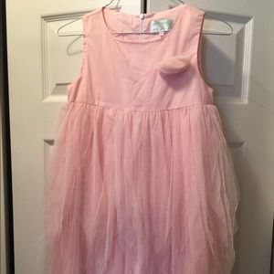Lolly Wolly Doodle Size 10 Pink chiffon dress